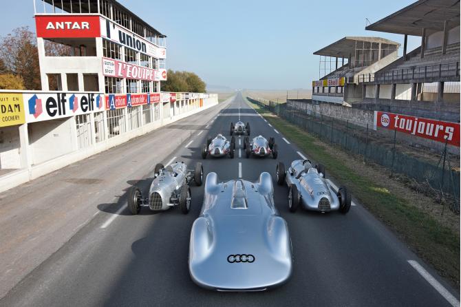 Legendary Race Cars: Auto Union Type A-B-C-D
